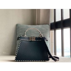 펜디 23 피카부 아이씨유 탑스티치 셀러리아 백 스몰 27x11x20cm